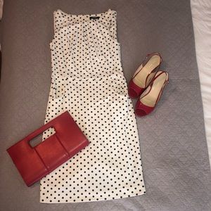 Black & White polka dot dress